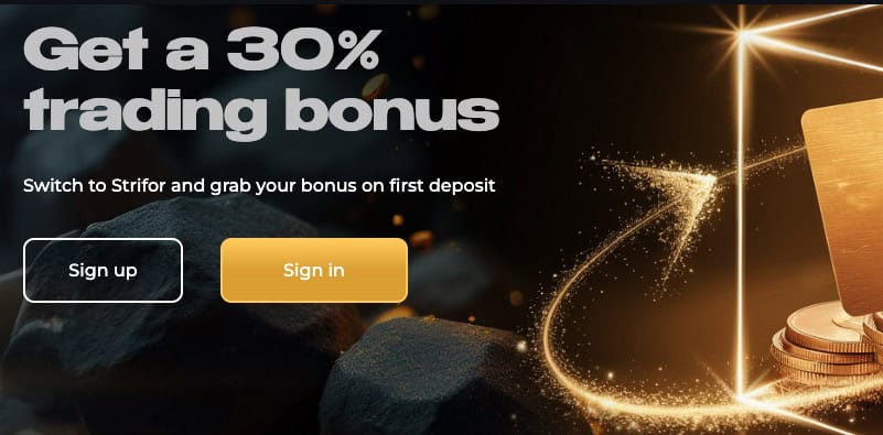 Strifor - 30% Deposit Bonus